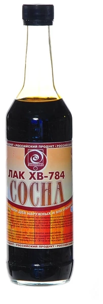 Лак ХВ-784 0,5л Сосна 