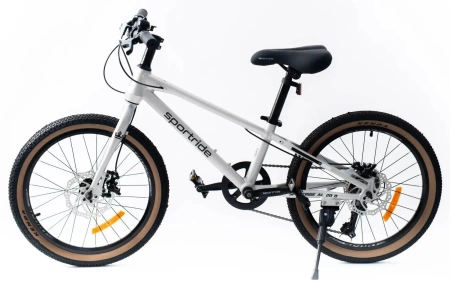  Велосипед SPORTRIDE AL 20 D (7 ск., рост OS) светло-серый 2026