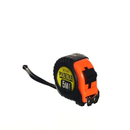  Рулетка  5,0м*25мм обрезин. корпус /14-010/