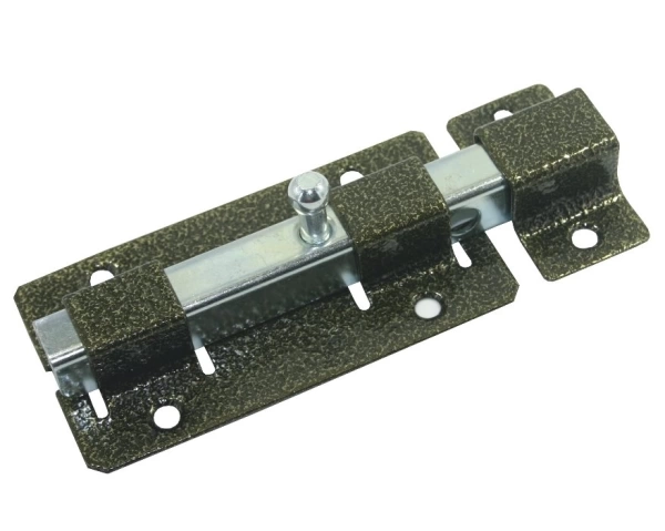  Задвижка дверная ЗД-06 бронза