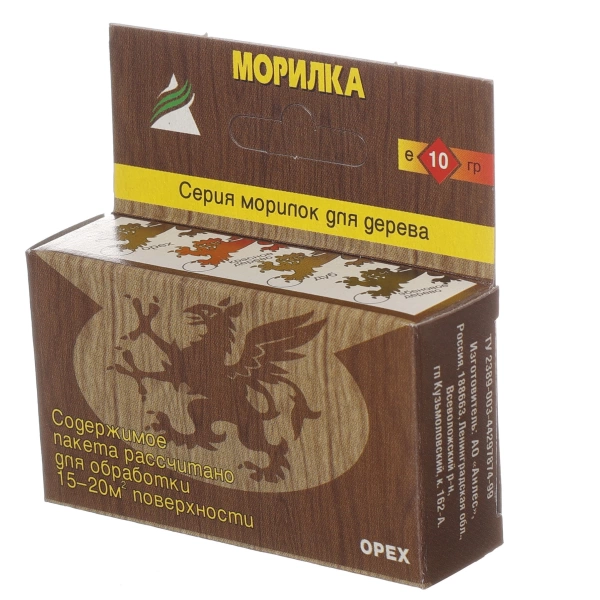  Морилка для дерева сухая 10гр  Орех *