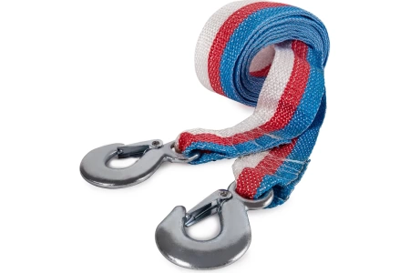  Трос буксир. Autovirazh  7,0т, 5м, крюк-крюк /600-038/ *