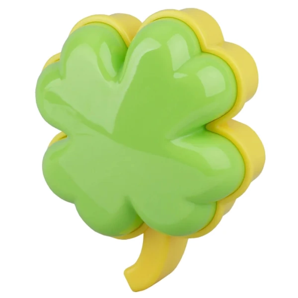  Ночник ЭРА Клевер, зеленый, датчик освещ. /19098/