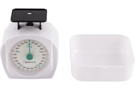  Весы настольные кухонные мех (5кг) с чашкой HOMESTAR HS-3005