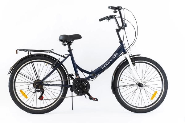  Велосипед SPORTRIDE CITY 24 (21 ск., рост OS) синий 2025