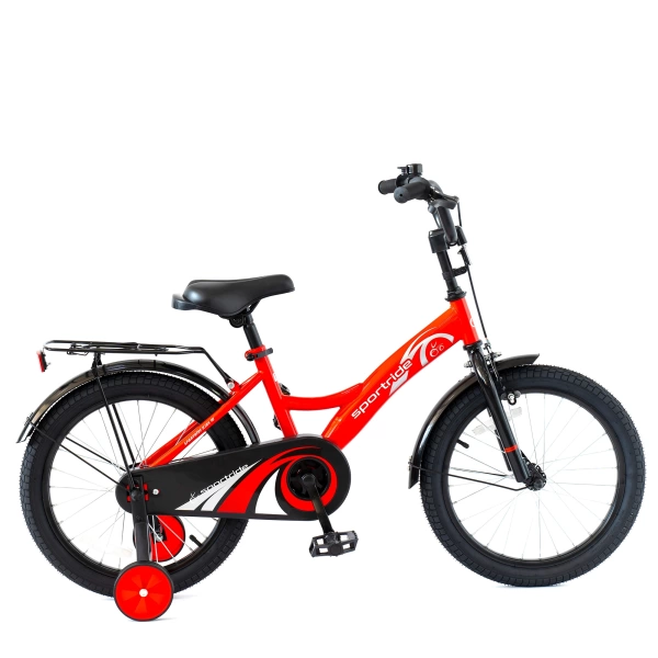  Велосипед SPORTRIDE KIDS 18 (1 ск., рост OS) красный 2025