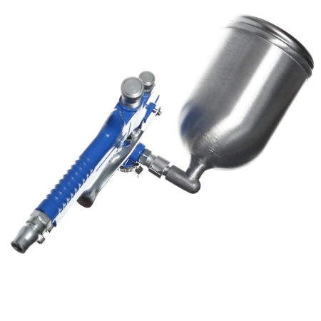  Краскораспылитель пневм. 0,4л верхний бачок /132.07/ *