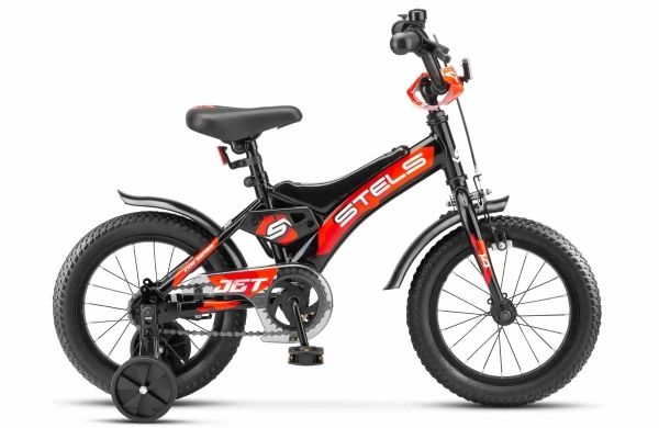  Велосипед детский STELS 14" Jet, рама 8,5", черный /LU095502/
