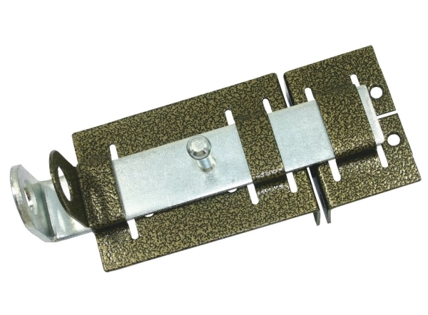  Задвижка дверная ЗД-04 бронза