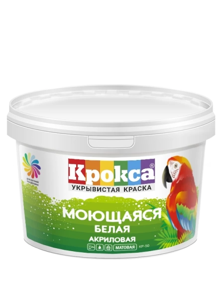  Краска в/эм моющаяся КР-50  1,5кг 