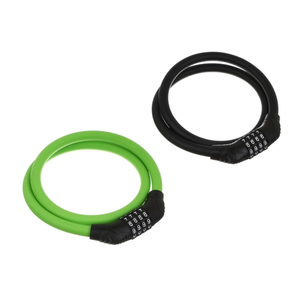  Замок д/велосипеда 12*800мм кодовый /468-111/