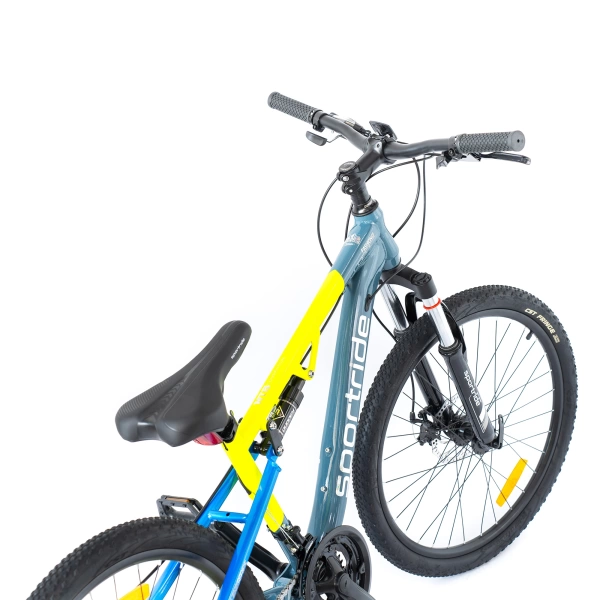  Велосипед SPORTRIDE FS 24 (24 ск., рост OS) серый 2025