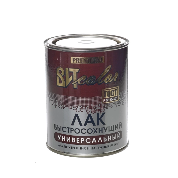  Лак универсальный быстросох. 0,8л ВИТ COLOR