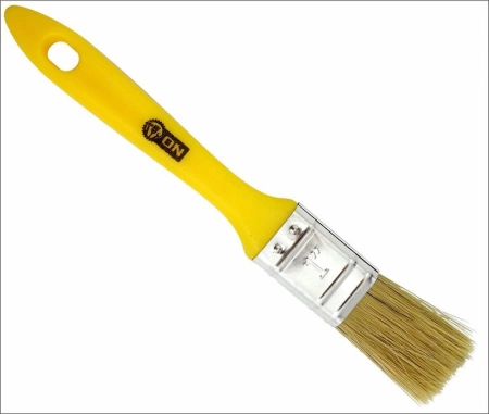  Кисть плоская "Мастер"  25мм (1") пл.ручка /20-410/